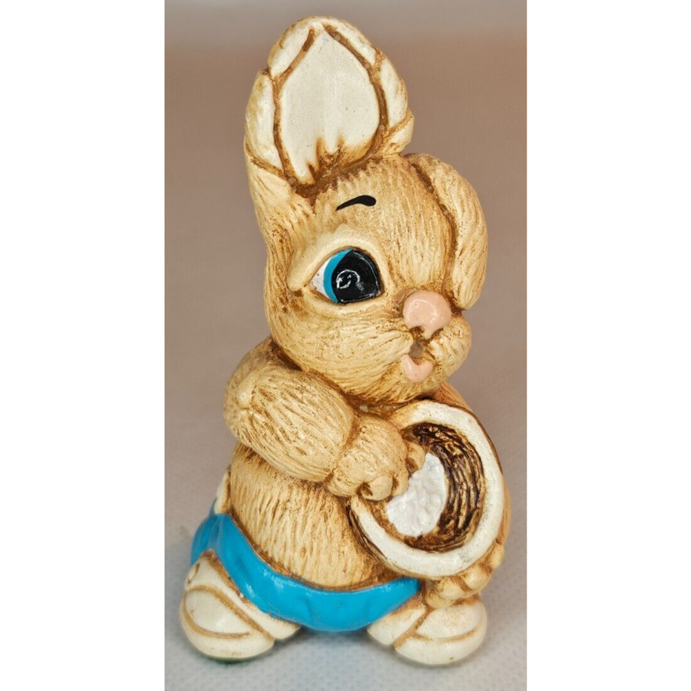 Hand Painted Stoneware Woodlander "Ollie" Figurine - Mereside, England